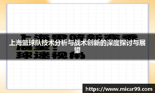 上海篮球队技术分析与战术创新的深度探讨与展望